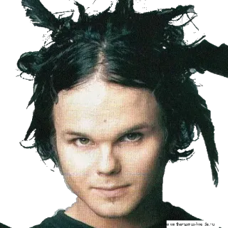 😏 df35c610 Ville Valo Ville Valo, HIM, cantor, músico, finlandês, rock, gótico telegram sticker
