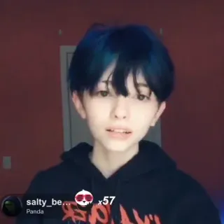 🍂 30f74bb1 Panda pessoa, moletom com capuz, anime, retrato whatsapp sticker