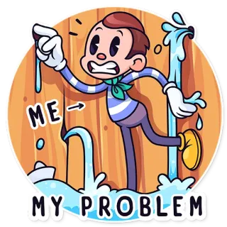 Mr. Sailor telegram stickers