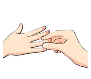 💍 2ed9e3d8 Ring, Hochzeit, Ehe, Verlobung, Paar, Liebe, Beziehung telegram sticker