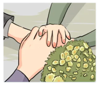 🤝 c1570a7b Hände, Stapel, Team, Unterstützung, Freundschaft, Zusammenarbeit telegram sticker