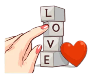 The Signs of Love telegram stickers