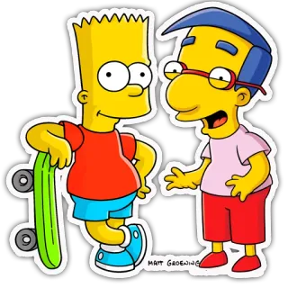 The Simpsons #1 - S4T.tv telegram stickers