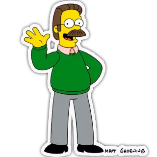 The Simpsons #1 - S4T.tv whatsapp stickers