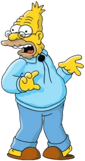 The Simpsons telegram stickers