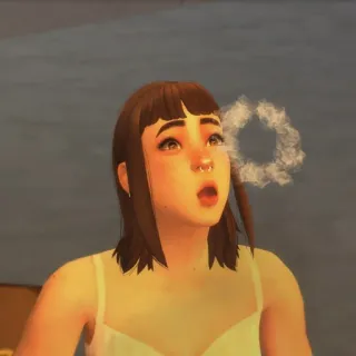 🤡 0990cb9a sims, mulher, vaping, simulação, jogo whatsapp sticker