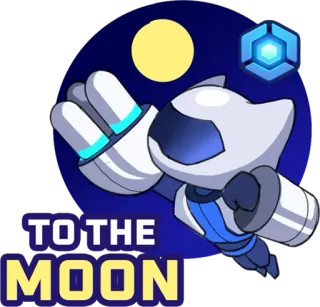 🎮 0dd68f4b TO THE MOON tên lửa, mặt trăng, vũ trụ, tương lai, công nghệ, bầu trời telegram sticker