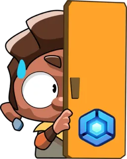 🎮 cf140062 Hoạt hình, Nhân vật, Trốn, Lo lắng, Nhìn trộm, Sợ hãi, Bất ngờ telegram sticker