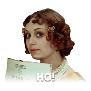 💅 d41385aa HO! telegram sticker