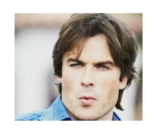 😳 1c20d64b Ian Somerhalder 演员, 名人, 男人, 肖像 whatsapp sticker