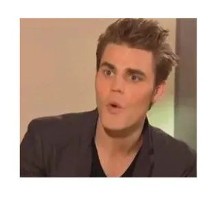 😳 d8cd5934 Paul Wesley 演员, 男人, 肖像 whatsapp sticker