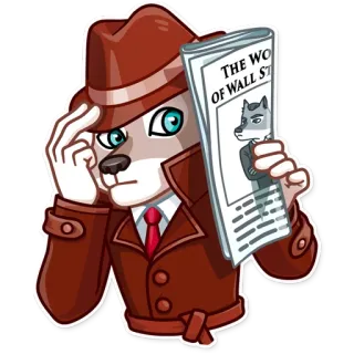 The Wolf of Wall Street telegram stickers