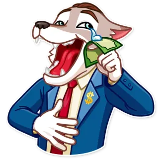 The Wolf of Wall Street telegram stickers