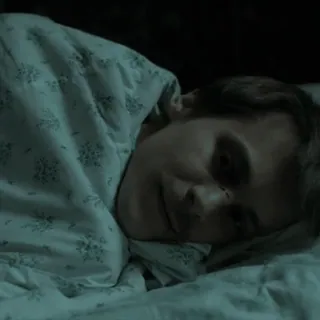 😌 213d406e Person, Schlaf, Bett, Decke telegram sticker