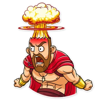 This is Sparta! telegram stickers