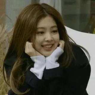 ✨ 01303645 woman, smiling, portrait, korean, person telegram sticker