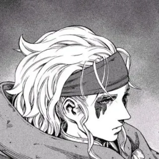 ♟ 041c2138 Аниме, Манга, Иллюстрация, Портрет, Персонаж telegram sticker