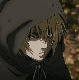 🔪 36661d52 Thorfinn Vinland Saga Аниме, Манга, Торфинн, Сага о Винланде, Викинг, Персонаж telegram sticker