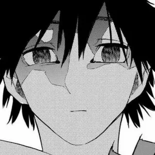 🕸 a808605d Аниме, Манга, Портрет, Персонаж, Черные волосы, Иллюстрация telegram sticker