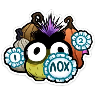 Чертополох от @TgSticker telegram stickers