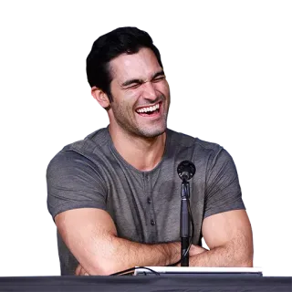 🤣 fc15f52a мужчина, улыбка, человек, смех, мужской, актер telegram sticker