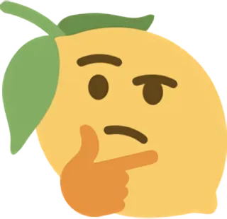 thinking telegram stickers
