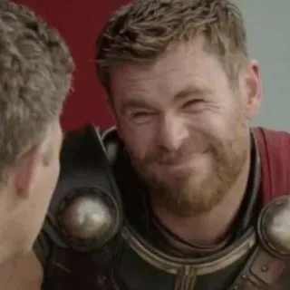 😌 1a998bec Thor marvel, superhero, god of thunder, avengers, thor telegram sticker