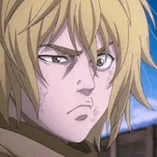 Vinland saga Thorfinn by @Hamed_Bishi telegram stickers