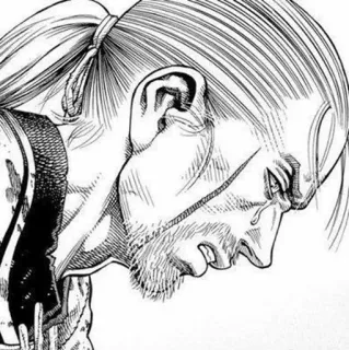 Vinland saga Thorfinn  by @Hamed_Bishi telegram stickers