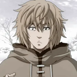 Vinland saga Thorfinn by @Hamed_Bishi telegram stickers