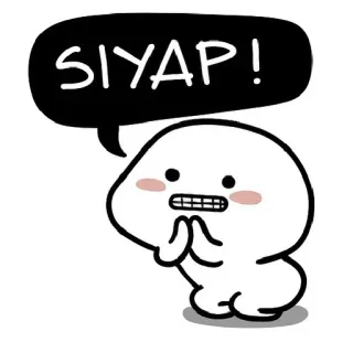 😀 d771b385 SIYAP! Desenho animado, Personagem, Fofo, Balão de fala, siyap whatsapp sticker