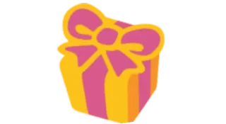 🎁 dab68e44 regalo, regalo, pacco, compleanno, festa telegram sticker
