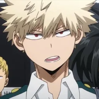 😠 d21622d5 Katsuki Bakugo My Hero Academia Anime, Manga, My Hero Academia, Bakugo, Katsuki Bakugo, Charakter whatsapp sticker