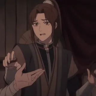 🏮 b751c892 Anime, Personaggio, Triste, Uomo, Persona telegram sticker