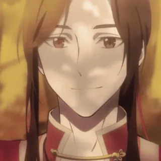 🏮 e7ad58cb Anime, Cartone animato, Ritratto, Uomo, Asiatico, Sorriso telegram sticker