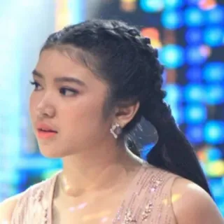 ❄️ c50fb490 femme, portrait, beauté, fille, personne, femme telegram sticker