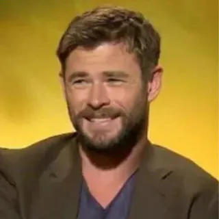 🙃 51f71f3a pria, aktor, potret, selebriti, orang, jenggot whatsapp sticker