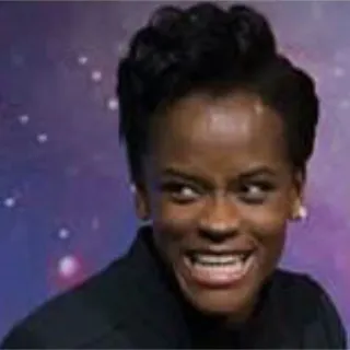 😆 f98bf6d5 wajah, ekspresi, wanita, potret, senyum whatsapp sticker