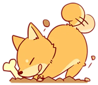 Tibi the Shiba Inu telegram stickers