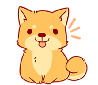 🐶 ca2c5a19 perro, cachorro, lindo, animal, shiba inu, mascota telegram sticker