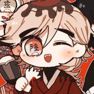 🖐 b8c90c31 Doma Demon Slayer demon slayer, anime, manga, character, doma, chibi, fanart telegram sticker