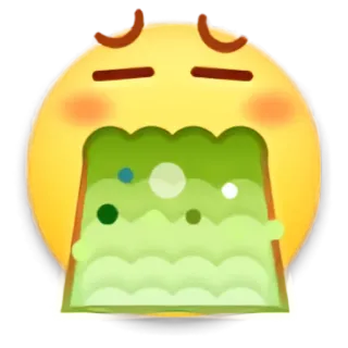 🤮 ee62f580 Emoji, ốm, nôn mửa, buồn nôn, ói, khó chịu, mắc ói whatsapp sticker