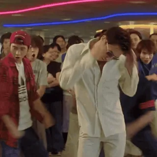 😃 a577358e танцы, вечеринка, азиатский telegram sticker