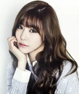 🙂 ba5396e8 ผู้หญิง, เอเชีย, เกาหลี, ผู้หญิง, ภาพเหมือน, คน, ผมสีน้ำตาลเข้ม telegram sticker