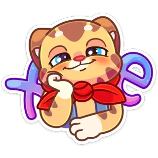 😏 40443d19 Tape kucing, stiker, selotip, lucu, kartun telegram sticker