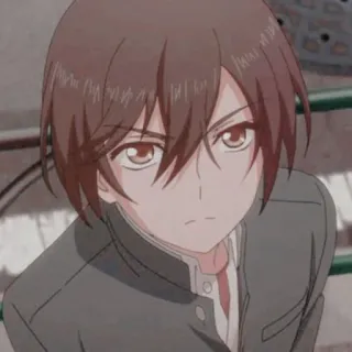 🔥 46efeec9 Аниме, Парень, Портрет, Персонаж, Манга telegram sticker