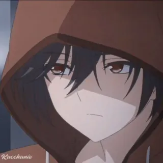 🔥 d8bd27fe Kacchanie Аниме, Худи, Мужской, Портрет, Мультфильм, Персонаж telegram sticker