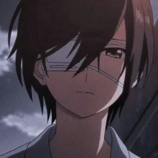 🔥 dbd8b3da Аниме, Парень, Повязка на глаз, Персонаж, Манга telegram sticker