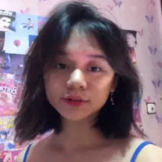 🌺 516a43ac vrouw, portret, jong, meisje, persoon telegram sticker