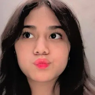 ☁️ 4ef37fc1 mulher, retrato, rosto, selfie telegram sticker